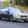 BMW 5シリーズ 改良モデル（LCI）プロトタイプ スクープ写真