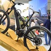 ヤマハは参考出展でフルサスE-MTBを展示