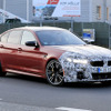 BMW M5セダン 改良新型 スクープ写真