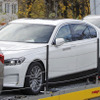 BMW 7シリーズEV（i7）開発車両スクープ写真