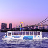 水陸両用バス「TOKYO NO KABA」でトワイライトクルーズを運航