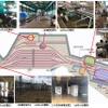 JR東日本が発表した長野新幹線車両センター屋内外の被災当初の状況。