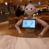 「相席Peppar」は7種類のアプリを提供。会話も楽しめる