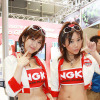 【東京モーターサイクルショー08】コンパニオン写真蔵…NGK スパークガールズ