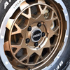 TEAM DAYTONA M9　装着サイズ：17x7J +32　5H-114.3　カラー：マットブロンズ/リムダイヤモンドカット　装着タイヤサイズ：245/65R17