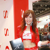 【東京モーターサイクルショー08】コンパニオン写真蔵…ロッソ