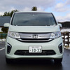 ホンダ ステップワゴン G・EX Honda SENSINGの正面。群馬・川場村にて。