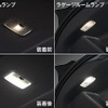 LEDルームランプセット（面発光タイプ）