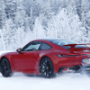 ポルシェ 911 エアロパッケージ プロトタイプ（スクープ写真）