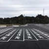 ダブル連結トラック優先駐車マス（浜松SA上り）