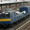 配給車のクル144・クモル145形。2017年12月以来、およそ2年ぶりの展示となる。