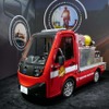 小型EVベンチャーのTROPOSMOTORSが開発した小型消防車