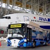 ANAによる羽田空港制限エリア内での大型バスの自動運転実証実験