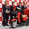 日本郵便に導入されるホンダの電動バイク『ベンリィe：』