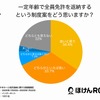 一定年齢で全員免許を返納するという制度案をどう思うか