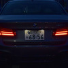 BMW 523d M Sportのテールランプ。