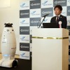 警備ロボット導入について説明するNAAの空港運用部門保安警備部マネージャーの國本正典氏