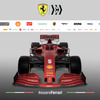 フェラーリの2020年型F1マシン「SF1000」。