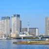 豊洲大橋。左が晴海、右が豊洲。