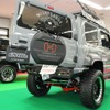 ハイブリッジファーストのエヌズリミテッド・フィッシングマスターIRONMAN。HAMER4×4IRONのバンパー類を大挙装備した。