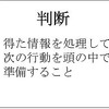 自動車の運転は「認知・判断・操作」の連続