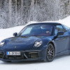 ポルシェ 911タルガ4 GTS 新型プロトタイプ（スクープ写真）