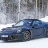 ポルシェ 911タルガ4 GTS 新型プロトタイプ（スクープ写真）