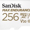 サンディスクMAX ENDURANCE高耐久マイクロSDカード／256GB