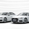 アウディ A6 40 TDI クワトロ（左）/A6アバント 40 TDI クワトロ