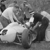 1962年、モス引退の原因となったグッドウッドでの事故。