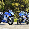 GSX-R1000R、GSX-R125（100周年記念特別カラー）