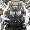 新世代EVのID.3の生産を再開したVWのドイツ・ツヴィッカウ工場