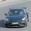 ポルシェ 718 ケイマン GT4 RS 開発車両　（スクープ写真）