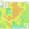 モバイル空間統計人口マップのイメージ