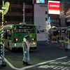 渋谷駅前バスターミナル（3月28日、東京都渋谷区）