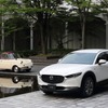 マツダ R360クーペ と CX-30 100周年特別記念車