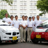 【洞爺湖サミット】電気自動車でCO2削減キャラバン…東京を出発