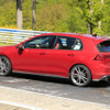 VW ゴルフ　GTI TCR 市販型　プロトタイプ　スクープ写真