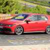 VW ゴルフ　GTI TCR 市販型　プロトタイプ　スクープ写真