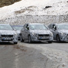 BMW 2シリーズ アクティブツアラー　開発車両スクープ写真