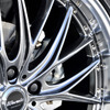 モデル名：MONZA JAPAN Worwic DEEPRAND／推奨サイズ：20×8.5ＪInset35 5H-114.3（F）/ 20×9.5ＪInset42 5H-114.3（R）／カラー：ミラーカットポリッシュリム／タイヤサイズ：235/55R20（F）/ 255/50R20（R）