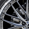 モデル名：MONZA JAPAN Worwic DEEPRAND／推奨サイズ：20×8.5ＪInset35 5H-114.3（F）/ 20×9.5ＪInset42 5H-114.3（R）／カラー：ミラーカットポリッシュリム／タイヤサイズ：235/55R20（F）/ 255/50R20（R）