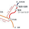東武鉄道 SL大樹「ふたら」運行区間