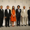 コンテンツフェスティバル08 記者会見---役所広司氏と杏さんも登場