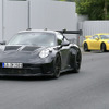 ポルシェ 911 GT3 RS 新型プロトタイプ　（スクープ写真）