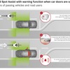 メルセデスベンツ Sクラス 次期型の「ブラインドスポットアシスト」に追加される警告システム