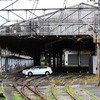 2012年当時の所沢駅。元所沢工場の建物や線路がまだあったころ