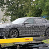 BMW i7 市販型プロトタイプ（スクープ写真）