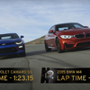 BMW M4 vs シボレー カマロSS