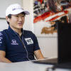 角田裕毅がF1アルファタウリのファクトリーでシート合わせを行なった。